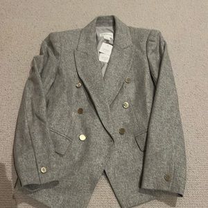 Club Monaco grey wool blazer